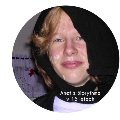 majitelka biorythme s akné