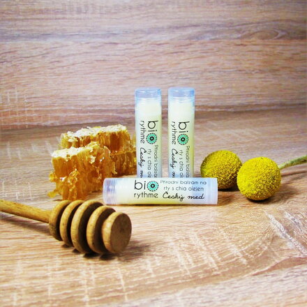 Balzám na rty s chia olejem • Český med (bez vůně)