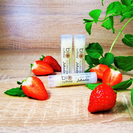 Balzám na rty s chia olejem • Jahoda