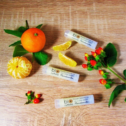 Balzám na rty s chia olejem • Mandarinka