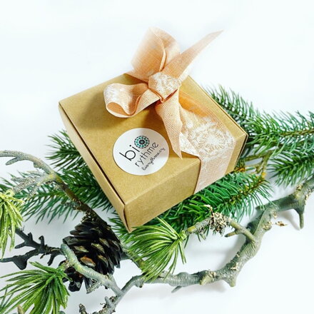 Malý dárek (2 kusy) - PAPÍROVÝ deo V lese + balzám Meloun