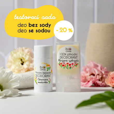 Výhodná testovací sada deodorantů