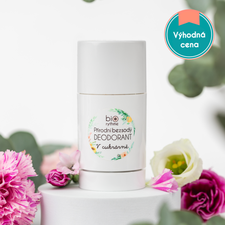 Výhodné MEGA balení: bezsodý deodorant V cukrárně 