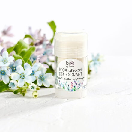 100% přírodní deodorant Pačuli, máta, rozmarýn (velký)