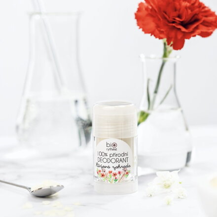 100% přírodní deodorant Růžová zahrada (velký)
