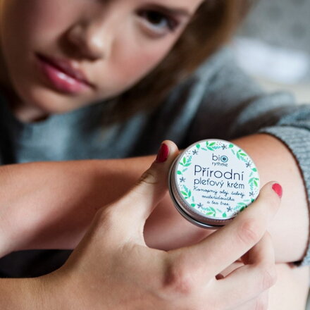 Přírodní pleťový krém "Anti-pupínek" - Konopný olej, šalvěj, mateřídouška a tea tree