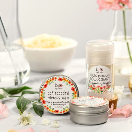 Přírodní krém pro citlivou pleť - Olej z granátového jablka a melounových semínek