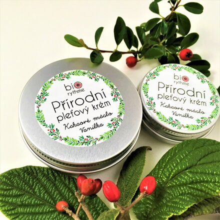 Voňavý krém pro suchou pleť - Kakaové máslo, vanilka