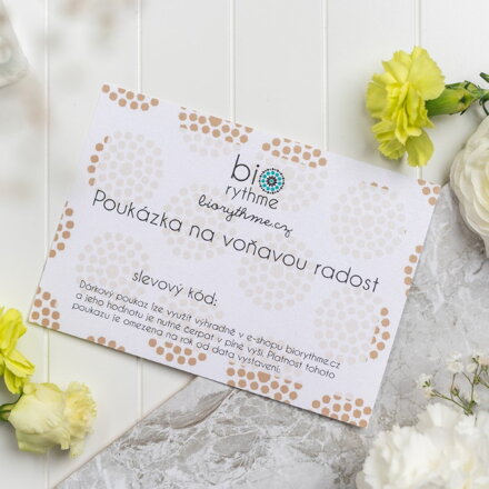 Dárková poukázka "Mandaly" - různé hodnoty