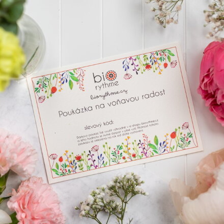 Dárková poukázka "Louka" - různé hodnoty