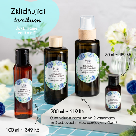 Zklidňující tonikum (pro zregenerovanou, spokojenou pleť)