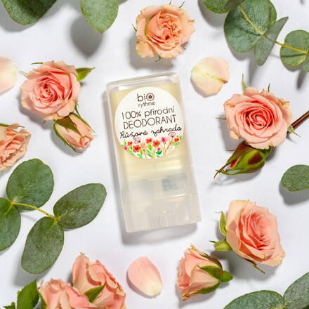 100% přírodní deodorant Růžová zahrada (malý)