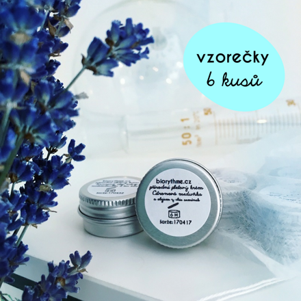 Sada 6 vzorků pleťových krémů Biorythme